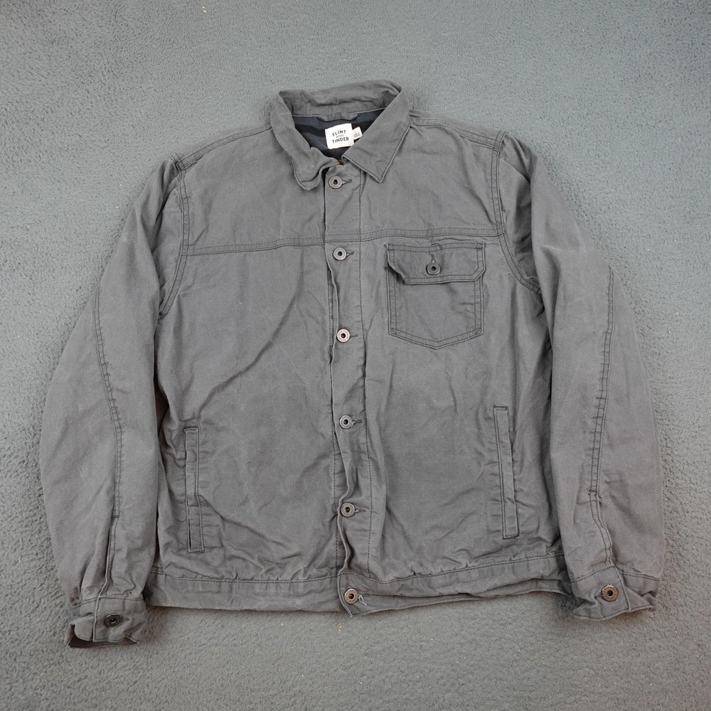 Huckberry Flint & Tinder Waxed Trucker Jacket